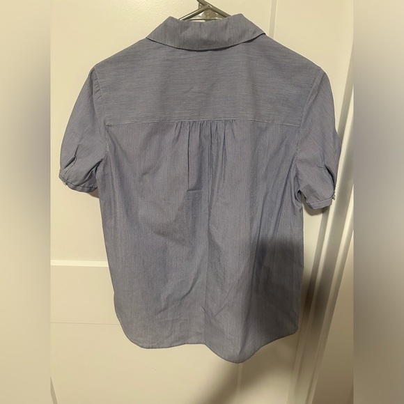 Anne Klein Striped Button-Up Shirt- No Shirt Size Tag - Picture 4 of 11